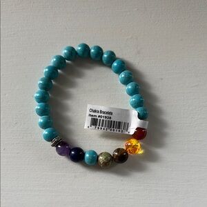 NEW WITH TAGS Chakra Beaded Bracelet